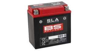 BS-BATTERY BB9-B 12V 9Ah 120A (YB9-B) 135x75x139mm L+ AGM bezúdržbová motobatéria
