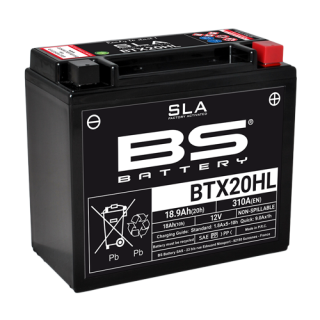 BS-BATTERY V továrni aktivovaný akumulátor BTX20HL (FA) (YTX20HL (FA)) SLA