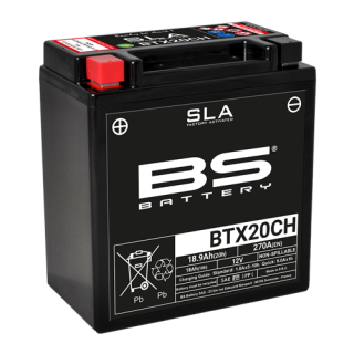 BS-BATTERY V továrni aktivovaný akumulátor BTX20CH (FA) (YTX20CH (FA)) SLA