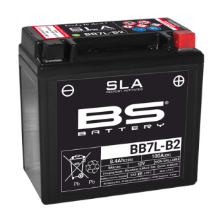 BS-BATTERY V továrni aktivovaný akumulátor BB7L-B2 (FA) (YB7L-B2 (FA)) SLA