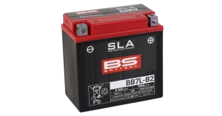 BS-BATTERY BB7L-B2 12V 8Ah 100A (YB7L-B2) 135x75x133mm P+ AGM bezúdržbová motobatéria