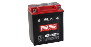 BS-BATTERY BB12AL-A2 12V 12Ah 150A (YB12AL-A2) 134x80x161mm P+ AGM bezúdržbová motobatéria