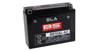 BS-BATTERY BB16AL-A2 12V 16Ah 160A (YB16AL-A2) 205x70x162mm P+ AGM bezúdržbová motobatéria