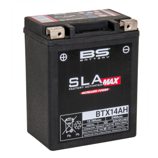 BS-BATTERY V továrni aktivovaný akumulátor BTX14AH (FA) (YTX14AH (FA)) SLA MAX