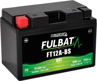 FULBAT FT12A-BS 12V 10Ah 175A (YT12A-BS) 150x88x105mm L+ GEL bezúdržbová motobatéria