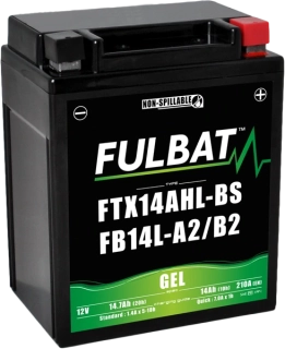 FULBAT FB14L-A2 12V 14Ah 175A (12N14-3A, YB14L-A2) 135x90x167mm P+ GEL bezúdržbová motobatéria