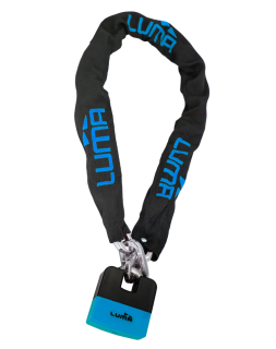 LUMA Reťazový zámok KDM28 120cm modrý