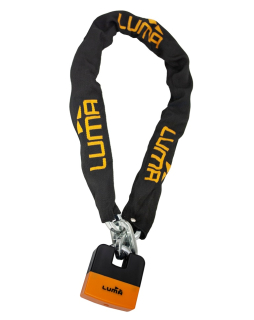 LUMA Reťazový zámok KDM28 120cm oranžový
