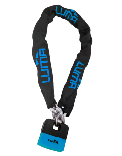LUMA Reťazový zámok KDM28 150cm modrý