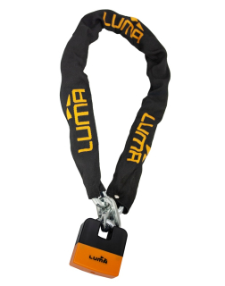 LUMA Reťazový zámok KDM28 150cm oranžový