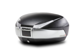 SHAD Vrchný kufor na motorku SH48 Nový titán so zámkom PREMIUM SMART