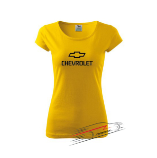 Dámske tričko s motívom Chevrolet