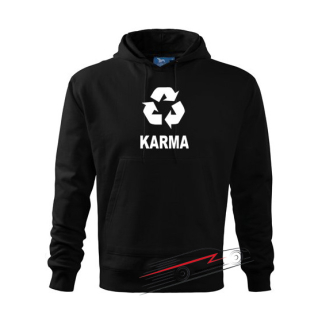 Mikina s motívom Karma