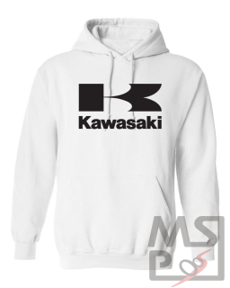 Mikina s motívom Kawasaki 77