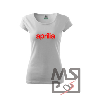 Dámske tričko s motívom Aprilia 01