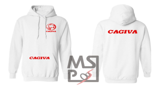 Mikina s motívom Cagiva 04