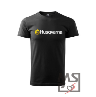 Pánske tričko s motívom Husqvarna