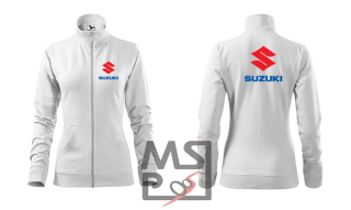 Dámska mikina s motívom Suzuki zipsová