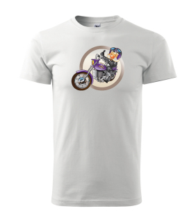 Pánske tričko s moto motívom 29 Chopper