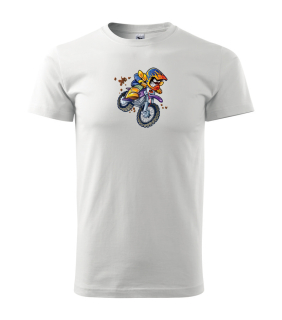 Pánske tričko s moto motívom 64 Cross