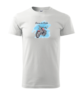 Pánske tričko s moto motívom 86 Born to Ride