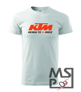 Pánske tričko s moto motívom 190 KTM
