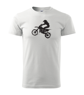 Pánske tričko s moto motívom 194 Motocross