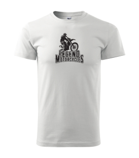 Pánske tričko s moto motívom 195 Motocross