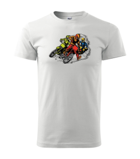 Pánske tričko s moto motívom 202 Cross