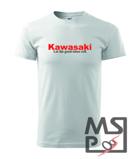 Pánske tričko s moto motívom 245 Kawasaki