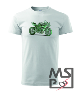 Pánske tričko s moto motívom 248 Kawasaki