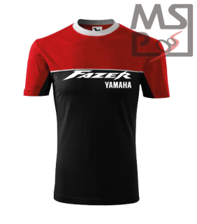 Tričko s moto motívom Yamaha Fazer