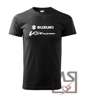 Pánske tričko s moto motívom Suzuki V-Strom 2