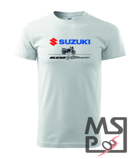 Pánske tričko s moto motívom 258 Suzuki V-Strom