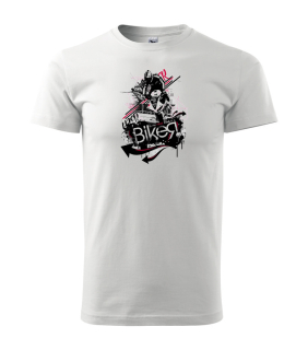 Pánske tričko s moto motívom 261 Biker