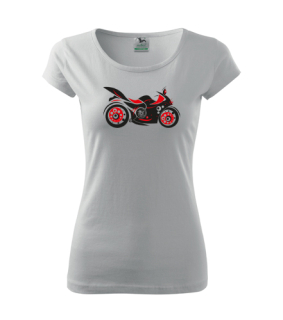 Dámske tričko s moto motívom160 Racing