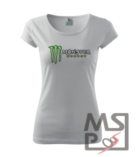 Dámske tričko s moto motívom 210 Monster Energy