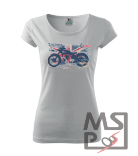Dámske tričko s moto motívom 260 Triumph