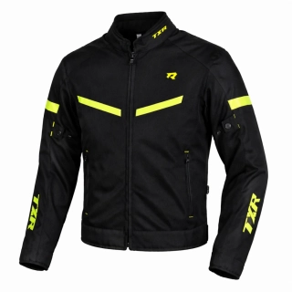 TXR Bunda na motorku Breeze čierno-fluo žltá XXL