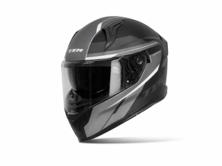 TXR Integrálna prilba na motorku Raptor čierno-sivo-biela XS