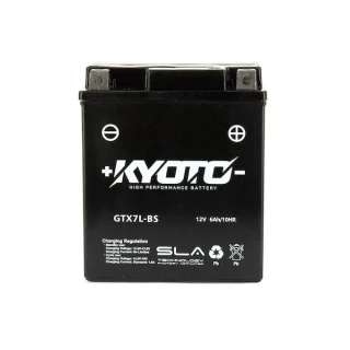 KYOTO GTX7L-BS 12V 6Ah 85A 114x71x131mm P+ AGM bezúdržbová motobatéria