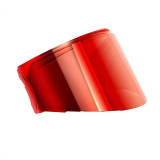 EIGHT Náhradné plexi pre prilbu Fliptech červené