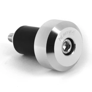 MYRA Závažia riadidiel 17mm strieborné