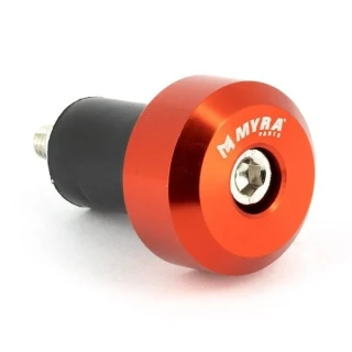 MYRA Závažia riadidiel 17mm oranžové