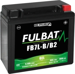 FULBAT FB7L-B/B2 12V 8Ah 100A (YB7L-B/B2) 136x76x130mm P+ GEL bezúdržbová motobatéria